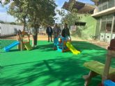 El Ayuntamiento mejora las instalaciones de la Escuela Infantil El Lugarico de El Palmar reforzando seguridad y el bienestar del alumnado