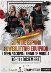 Las Torres de Cotillas acogerá la I Copa de Espana de Powerlifting