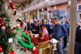Éxito del Mercado Navideño de Lorca en su jornada de inauguración