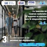 La inversin en recursos materiales y humanos es esencial para la integracin real