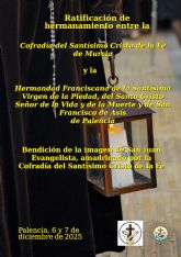La Cofrada del Cristo de la Fe ratificar en Palencia su hermanamiento con la Hermandad de la Piedad