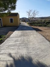 Arreglo del camino de Casa Hongora en Cañada de Los Olmos