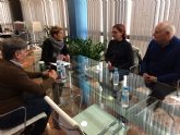 La Encuentro Nacional de Cofradas y el Museo del Vino, asuntos de la reunin entre alcaldesa y consejera de Cultura