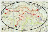 Se restringirá el tránsito temporal a personas y vehículos en las zonas de Carmona-Cuevas Luenga y Solana de Pedro López (Sierra Espuña)