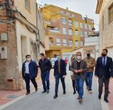 El Ayuntamiento finaliza las obras de mejora de las calles Cayetano Lorca Navarro y Berrocal del barrio de San Cristbal