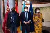 El presidente Lpez Miras recibe al ministro de Agricultura de la Re pblica Democrtica del Congo