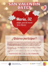 La Concejalía de Comercio y la Unión de Comerciantes de Lorca presentan la campaña 'San Valentín Dates'