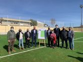 El campo de fútbol de Churra abre al público sus nuevas instalaciones