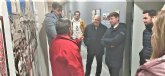 El presidente de la Real Federacin Espanola de Atletismo visita las obras de la pista municipal