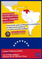 Coloquio ´Venezuela ante el bloqueo económico, la injerencia política y la intervención militar´