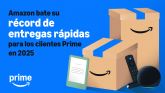 Amazon bate su récord de entregas rápidas en España