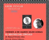 Manuel Ortuño presentar su libro, El sentido del crculo, en el Luzzy