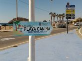 Nuevas señales indican la localizacin de las playas caninas