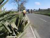 El Ayuntamiento revisa los 26,5 kilómetros del carril bici entre Beniel y la Contraparada