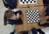 Jornada de acercamiento al ajedrez en el colegio Carmelitas de la mano del CDA Lapuerta y el Programa ADE