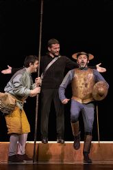La compaña murciana Nacho Vilar Producciones presenta OTRO QUIJOTE +? el viernes 5 de marzo en el Teatro Villa de Molina