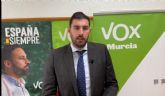 El GM VOX Murcia solicita la celebracin de un Pleno extraordinario para habilitar el agua a las tahllas de los agricultores