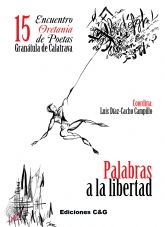 Rosa Leal Arias ana el arte a la poesa con el diseño de la portada del libro 'Palabras a la Libertad' resultante del 'XV Encuentro Oretania de Poetas' a celebrar en Grantula de Calatrava