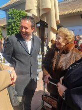 El alcalde de Mula acompana a las Amas de Casa de toda la Regin en la celebracin de sus 60 anos