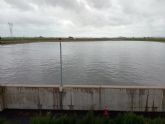 Las infraestructuras hdricas realizadas por la Comunidad recogen 200.000 m3 de agua de lluvia en el Campo de Cartagena durante el fin de semana