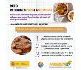 Fogones para la Memoria, el reto de FADEMUR en el que la cocina une generaciones
