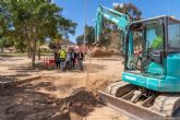 Comienzan las obras de un nuevo parque de calistenia junto a la Asociacin de Vecinos de Nueva Cartagena