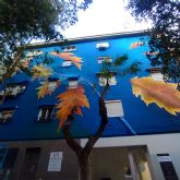Inauguracin de nuevo mural artstico en Barrio de Santa Brbara de Molina de Segura