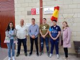 El pabellón polideportivo municipal de Blanca ya rinde homenaje al futbolista Miguel Ángel Mellado