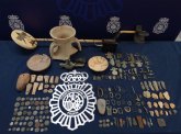 La Polica Nacional recupera en Sevilla 191 piezas arqueolgicas procedentes de expolio que se ofertaban a travs de redes sociales