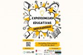 Totana acoge los das 19 y 20 de abril las Jornadas Experiencias Educativas Inspiradoras