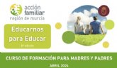 Comienza hoy la programacin on line de la Escuela de Padres y Madres Educarnos para educar