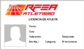 Licencia digital para los atletas federados