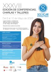 XXXVIII edicin de conferencias charlas y talleres. mayo 2023