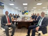 El alcalde de Murcia visita las instalaciones de Hefame
