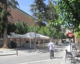 Ahora Murcia denuncia que el soterramiento de contenedores en el entorno del Romea no cuenta con estudios arqueolgicos