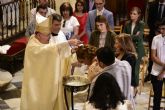 na“Que nada ni nadie os impida llegar a Dios”, Mons. Lorca a los adultos que recibieron ayer los sacramentos de iniciación cristiana