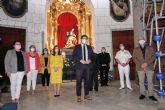 La imagen de la Virgen de la Caridad regresa a Cartagena tras ser rehabilitada en el Centro de Restauracin de la Comunidad