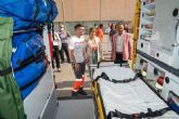 Cruz Roja Cartagena estrena nueva ambulancia de Soporte Vital Básico