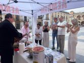 La Alameda de la Constituci�n de Lorca acoger� este viernes una nueva edici�n del Encuentro Solidario de Cortadores de Jam�n en apoyo a AEMA Regi�n de Murcia