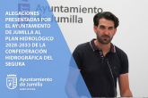 El Ayuntamiento de Jumilla presenta alegaciones al Plan Hidrol�gico de la CHS con el objetivo de garantizar el futuro agr�cola del Altiplano