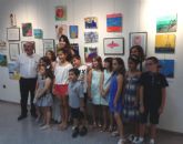 Los alumnos del taller municipal de dibujo, pintura y escultura, muestran sus obras