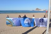 Las Banderas Azules ya ondean en las playas guilas