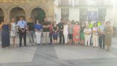 Los lorquinos guardan un minuto de silencio por las vctimas de la violencia de gnero