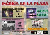 Los viernes de agosto la Plaza del Arco acoge actuaciones musicales gratuitas