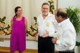 El Palacio Consistorial de Cartagena se llena de poesia con la visita de los participantes de Trovalia
