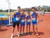 El UCAM Atletismo Cartagena se clasifica otra vez para el Campeonato de España Sub16 de Clubes