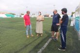 El campo de fútbol 'José Antonio Pérez' de Lo Pagán mejora sus instalaciones