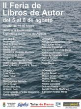 guilas acoger del 5 al 8 de agosto la II edicin de la Feria del Libro de Autor