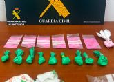 La Guardia Civil detiene in fraganti a una persona en Moratalla con gran cantidad de coca�na