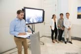 El concejal de Juventud inaugur en el Palacio Consistorial la exposicin de cortometrajes: La imagen en la punta de la lengua
